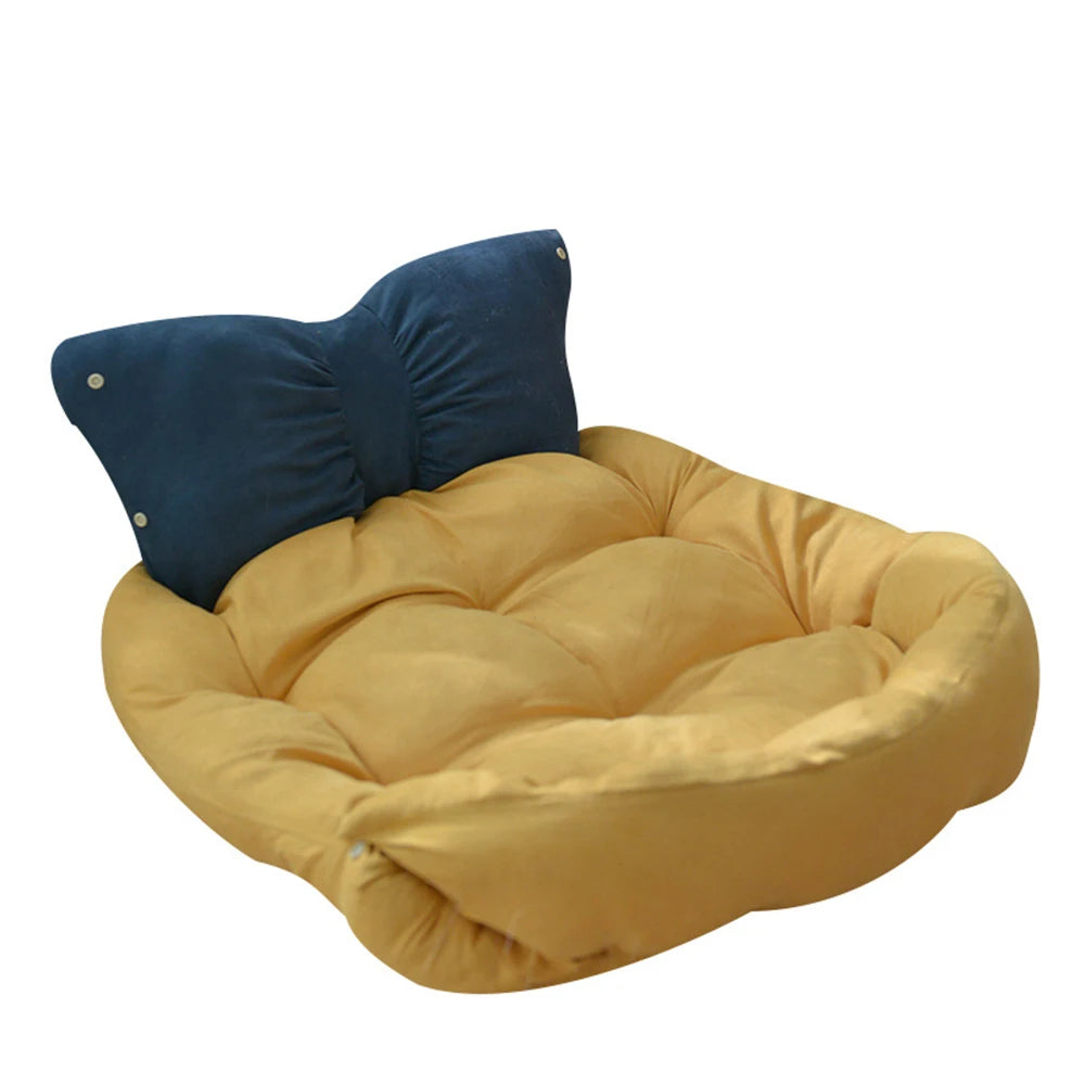 Multifunctional Dog Bed Washable Puppy Warm Cushion Mat Soft Big Anti Slip Bottom Pet Bed For Large Medium Small Dogs Pillow