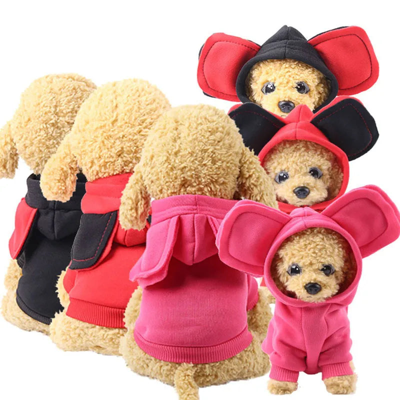 Pet Dog Clothes For Small Dogs Clothing Warm Clothing for Dogs Coat Puppy Outfit Pet Clothes for Large Dog Hoodies Chihuahua