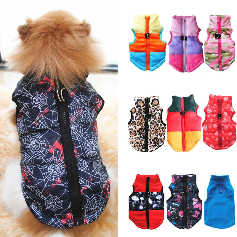 Warm Pet Clothing for Dog Clothes For Small Dog Coat Jacket Puppy Winter Pet Clothes For Dogs Costume Vest Dog Jacket Chihuahua