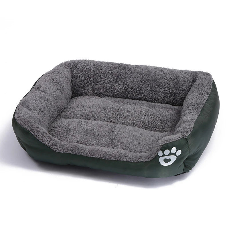 WHPC Dog Bed Warm Beds For Dogs Waterproof Bed Dog Soft Pet Bed For Dogs Washable House Cat Beds Puppy Kennel Christmas Gift 3XL