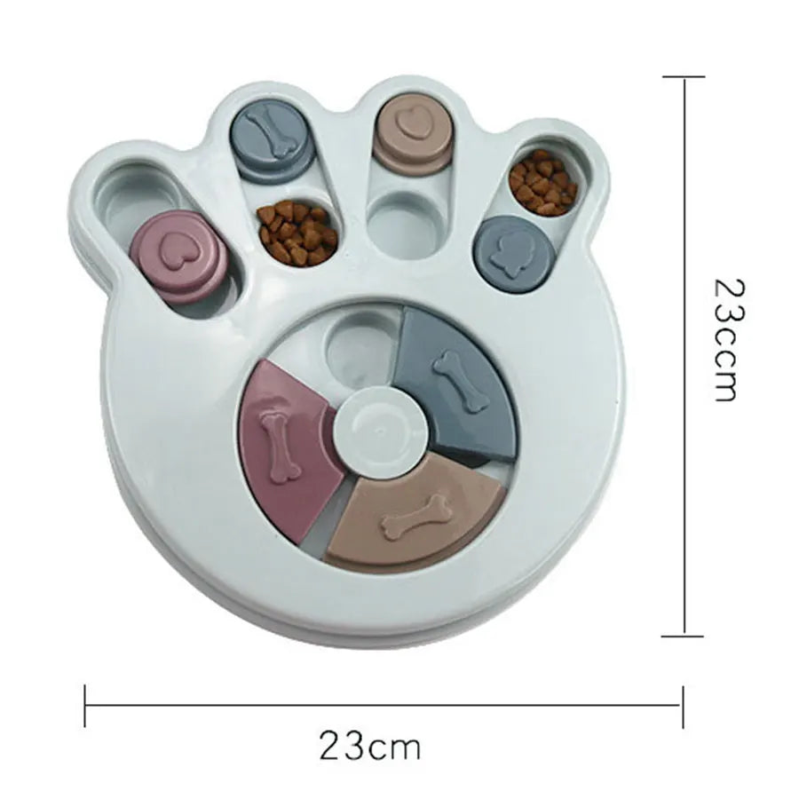 Dog Puzzle Toys Increase IQ Interactive Puppy Dog Food Dispenser Pet Dogs Training Games Feeder for Puppy medium Dog Bowl
