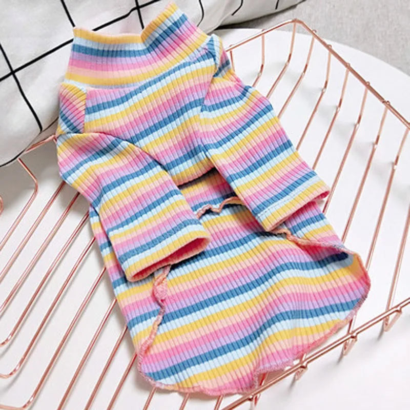 Knited Dog Clothes Puppy Cat Dog Sweatshirt Hoodie For Small Dog Chihuahua French Bulldog Pet Clothes Hoodies For Clothing XD739
