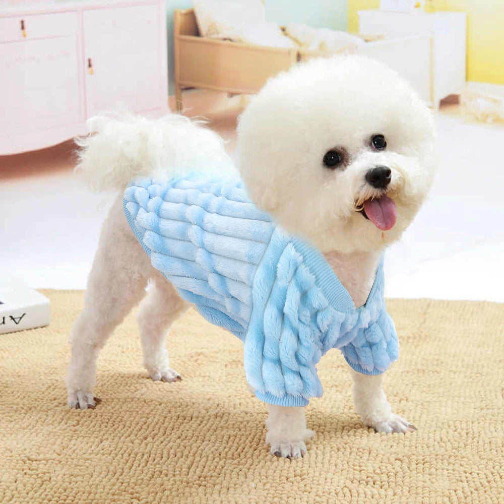 Cute Pet Clothes Soft Puppy Kitten Pet Coats For Small Medium Dogs Cats Warm Winter Dog Cat Jacket Clothing Chihuahua XS-2XL