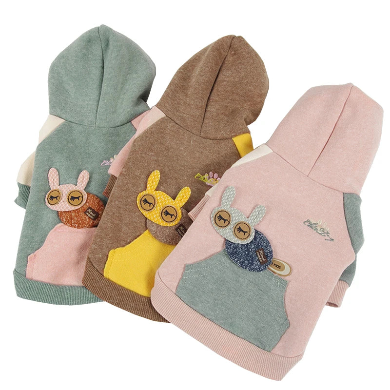 NEW Pet Clothes Dog Hoodies Spring Autumn Leisure Dog Sweatshirts For Small Cat  Large Dogs XS to XXXL