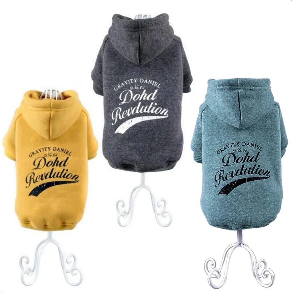 NEW Pet Clothes Dog Hoodies Spring Autumn Leisure Dog Sweatshirts For Small Cat  Large Dogs XS to XXXL