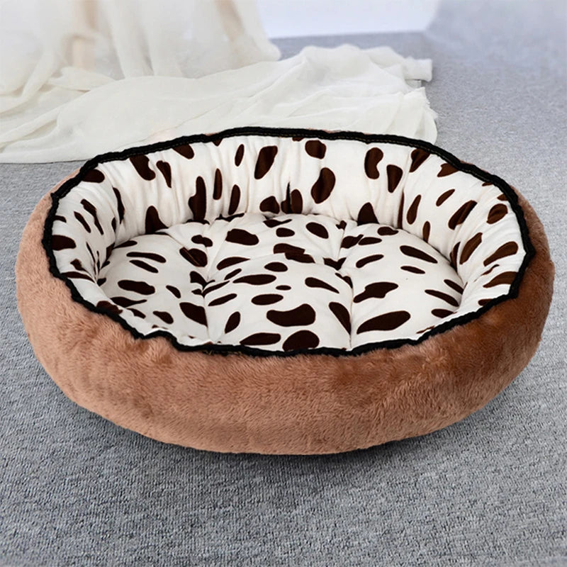 Round Dogs Bed Summer Cat Kennel Soft Washable Sleeping Cushion Breathable Puppy Mat Pad Pet Bed Sofa for Dog Cat Pet Supplies
