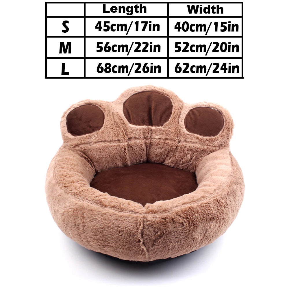 Pet Cat Bed House for Cats Basket Mat Winter Warm Plush Beds Lounger for Cat Panier Pet Bed Products for Cats Cama para Gato