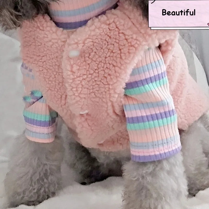 Knited Dog Clothes Puppy Cat Dog Sweatshirt Hoodie For Small Dog Chihuahua French Bulldog Pet Clothes Hoodies For Clothing XD739
