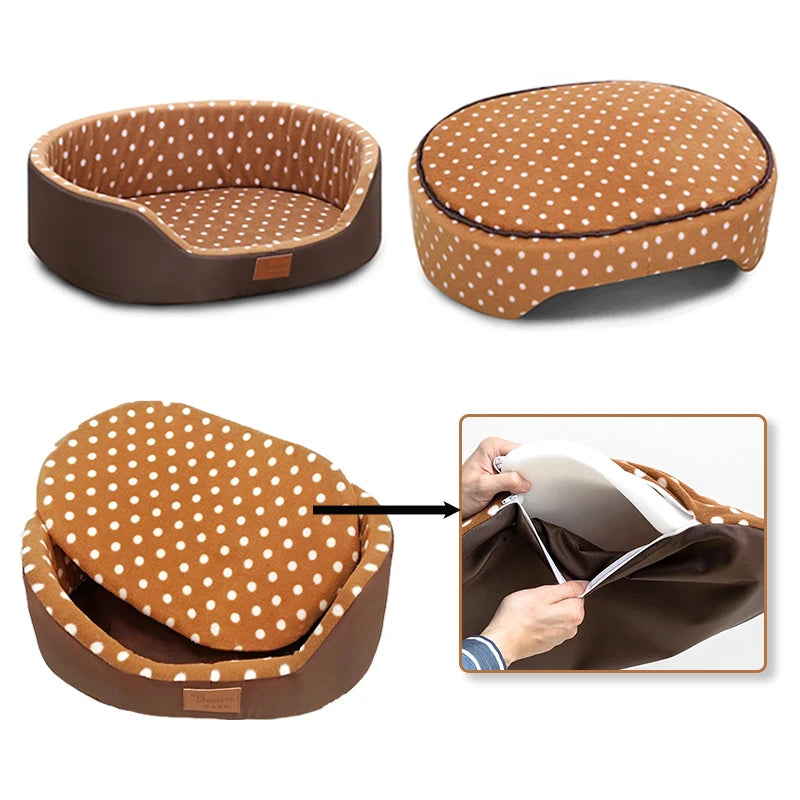 Double-Sided Available All Seasons Pet Bed Soft Breathable Dog Beds Match Ice Pad For Small Medium Dogs Cat Sleeping Pet Product