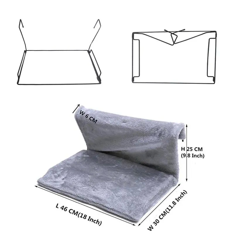 Cat Bed Hanging Pet Cat Hammock Aerial Pet Bed For Cat Sleeping Easy Washable Kitten Cats Window Seat House Pet Accessories