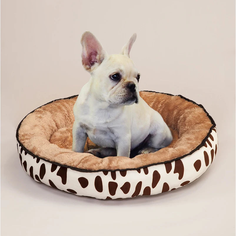 Round Dogs Bed Summer Cat Kennel Soft Washable Sleeping Cushion Breathable Puppy Mat Pad Pet Bed Sofa for Dog Cat Pet Supplies