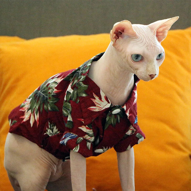 Hawaiian Style Dog Clothes French Bulldog Pet Clothes Summer Pet Clothing for Small Medium Dogs Puppy Chihuahua Ropa Perro Pug