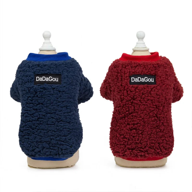 Winter Dog Clothes Warm Fleece Puppy Outfit Chihuahua Pet Clothing For Small Medium Dogs Coat Hoodie Chihuahua Pet Clothes York