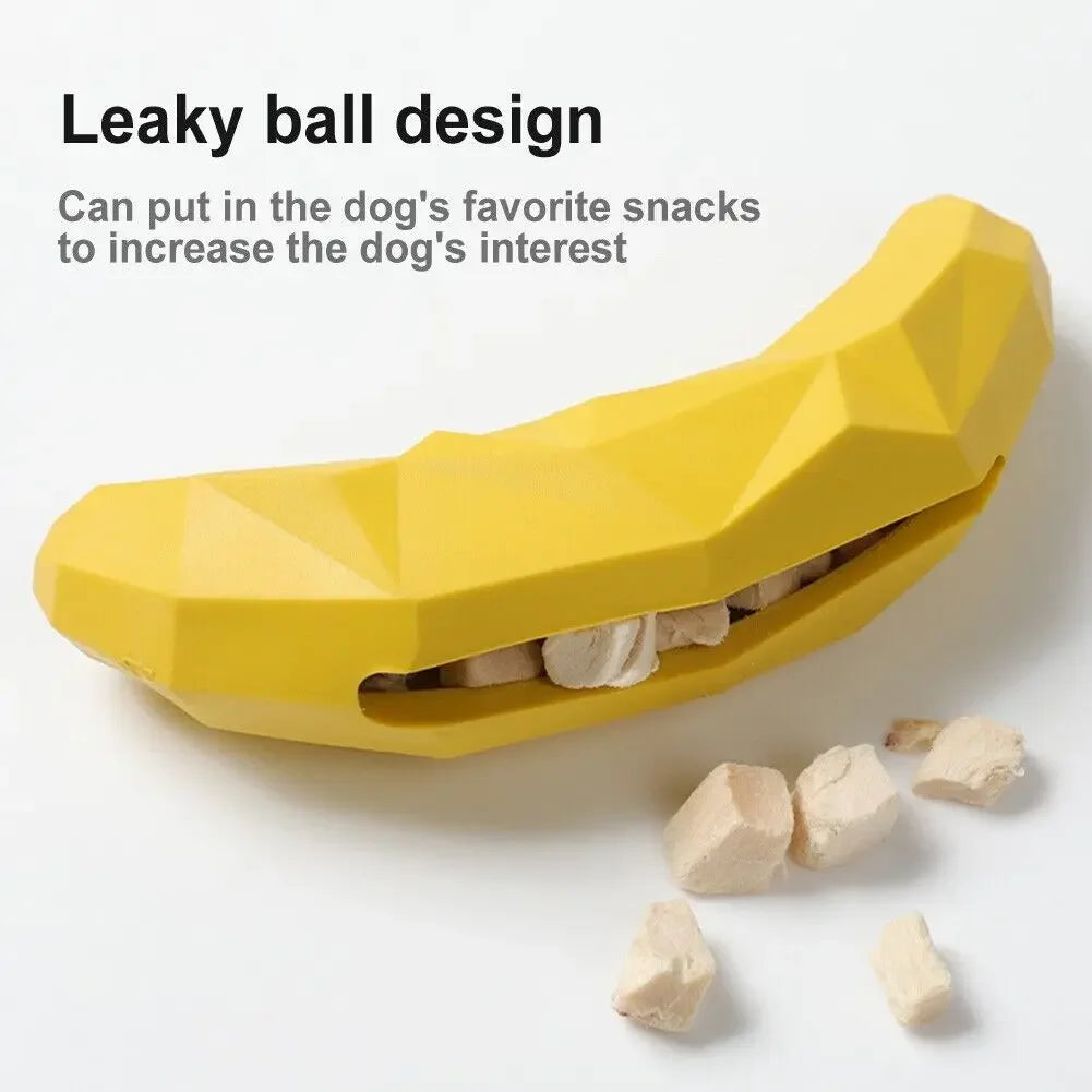 Pet Dog Natural Rubber Toys Dog Chew Toys Tooth Cleaning Treat Ball nteractive Hide Food Ball Indestructible For Small Meduim