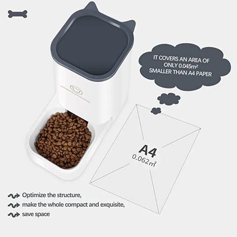 Xiaomi Automatic Cat Feeder Pet Smart WiFi Cat Food Kibble Dispenser Remote Control Auto Feeder For Cat Dog Dry Food Accessories