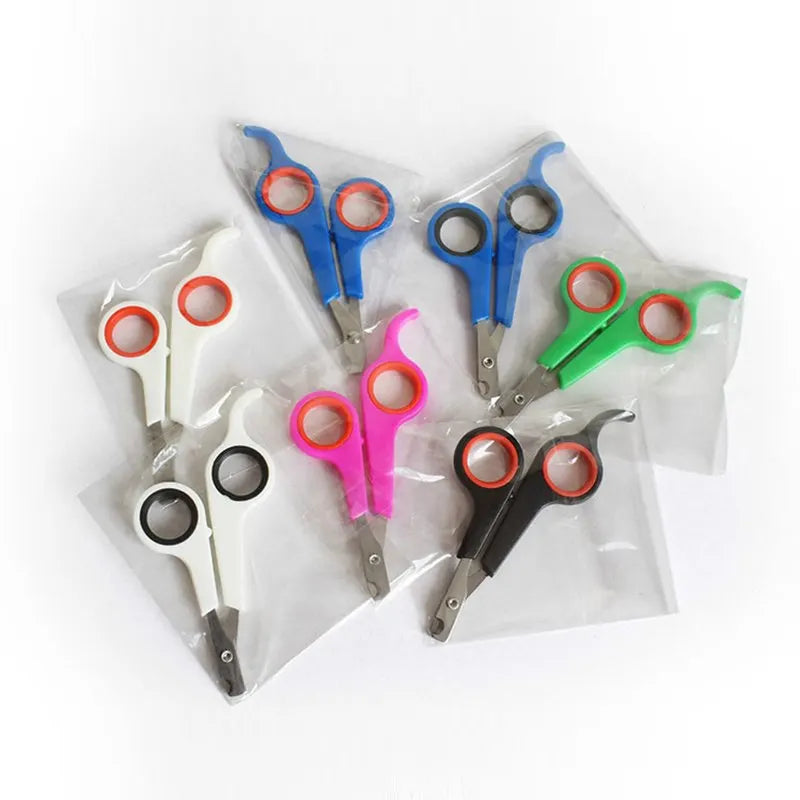 Pet Nail Claw Grooming Scissors Clippers for Dog Cat Toys Gerbil Small Animals Newest Rabbit Ferret Pet Grooming Supplies