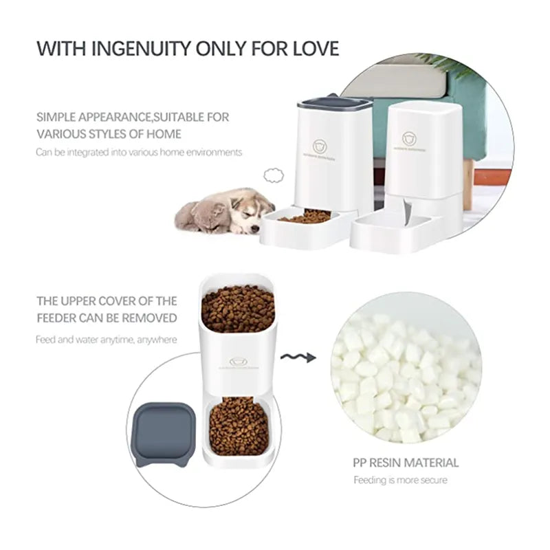 Xiaomi Automatic Cat Feeder Pet Smart WiFi Cat Food Kibble Dispenser Remote Control Auto Feeder For Cat Dog Dry Food Accessories