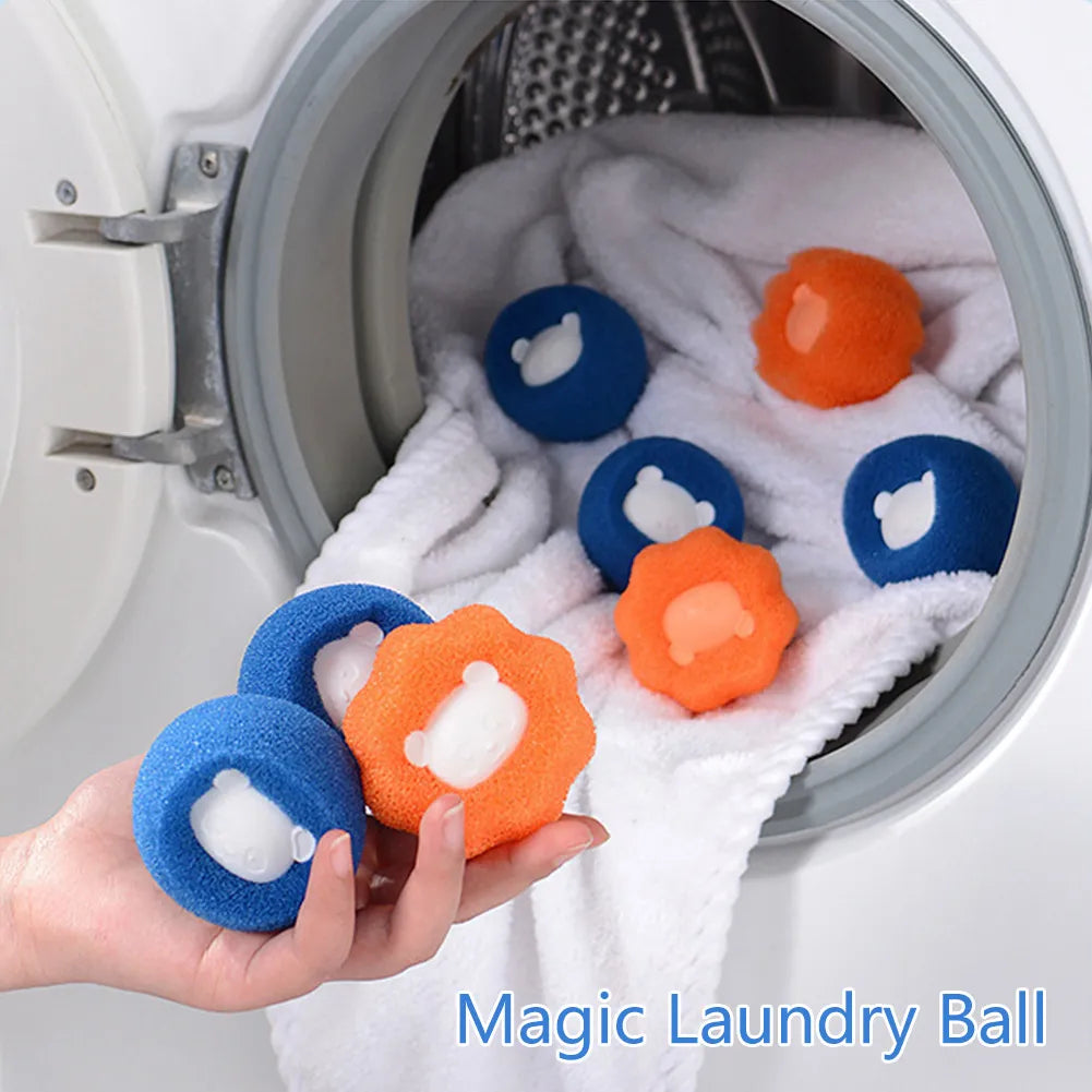Magic Laundry Ball Kit Hair Remover Pet Clothes Cleaning Tool Removes Hairs Cat and Dogs Dog Accessories Home Household Product