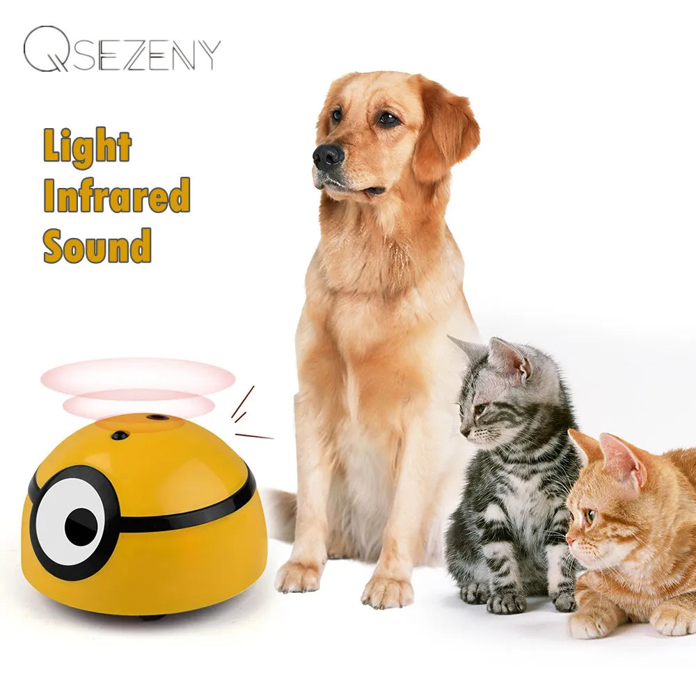 Dog Toy Intelligent Escaping Toys for Cat Dog Automatic Walk Interactive Toys for Kids Pets Infrared Sensor Rabbit Pet Supplies