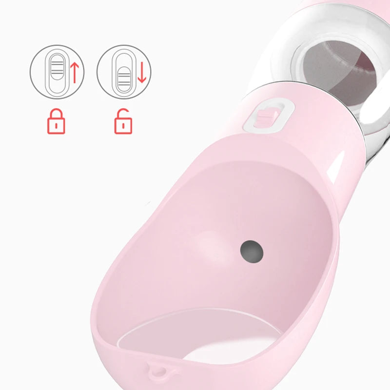 Portable Pet Dog Water Bottle For Dogs Multifunction Dog Food Water Feeder Drinking Bowl Puppy Cat Water Dispenser Pet Products