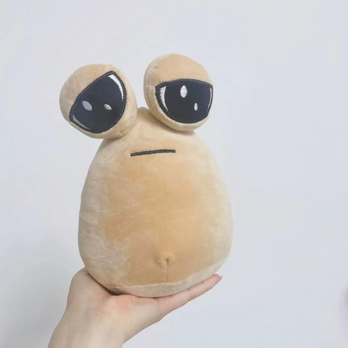22cm My Pet Alien Pou Plush Toy Kawaii Alien Pet Doll Cute Pou Stuffed Toys Soft Pillow Plush Animal Gift Toys for Kids Girls