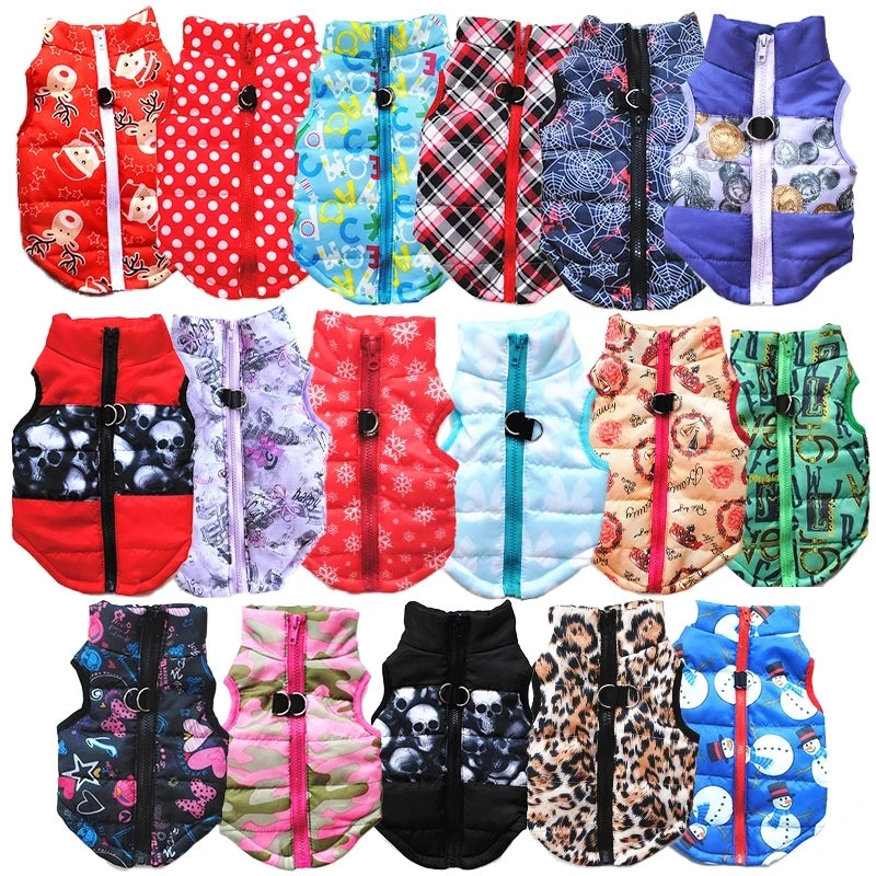 Warm Pet Clothing For Dog Clothes For Dog Coat Jacket Winter Puppy Pet Clothes for Dogs Vest Dogs Costume Chihuahua Yorkshire