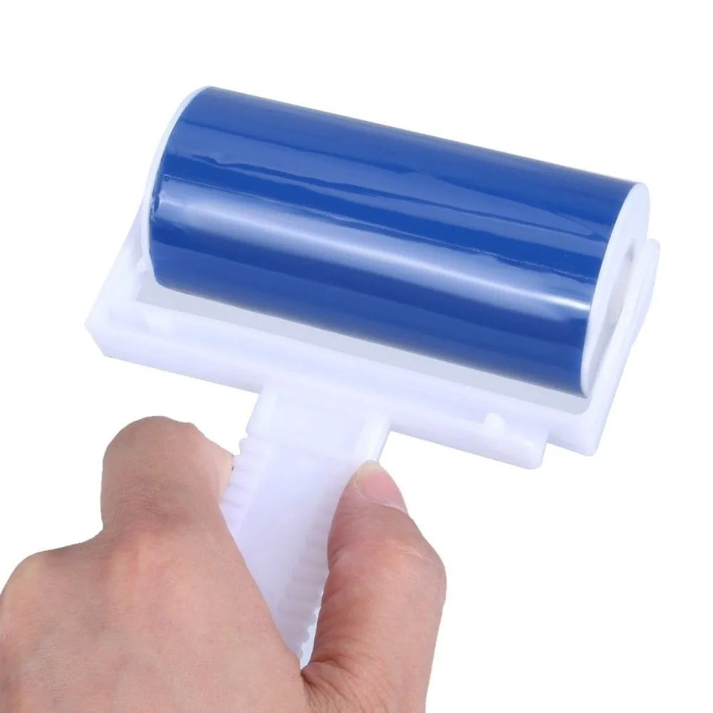 Washable Reusable Roller Dust Cleaner Lint Sticking Roller For Clothes Pet Hair Fluff Cleaning Household Dust Wiper Tools