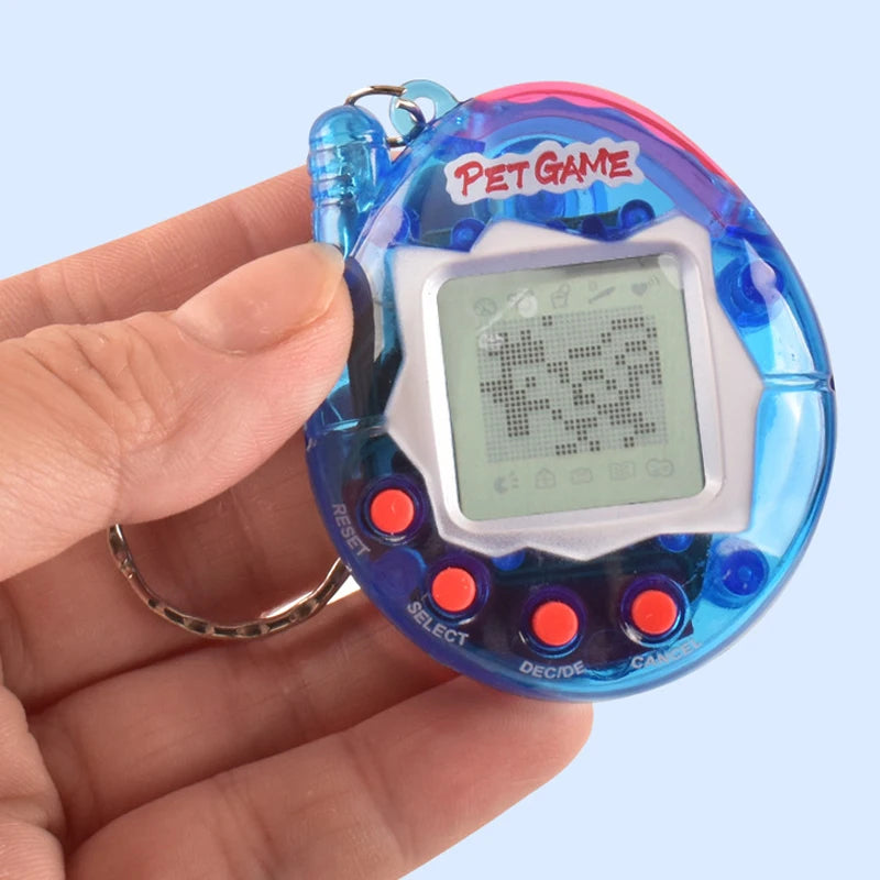 1/3pcs Transparent Electronic Pets Tamagotchi 90S Nostalgic 168 Pets In One Virtual Cyber Digital Pet Toys Pixel Funny Play Toys