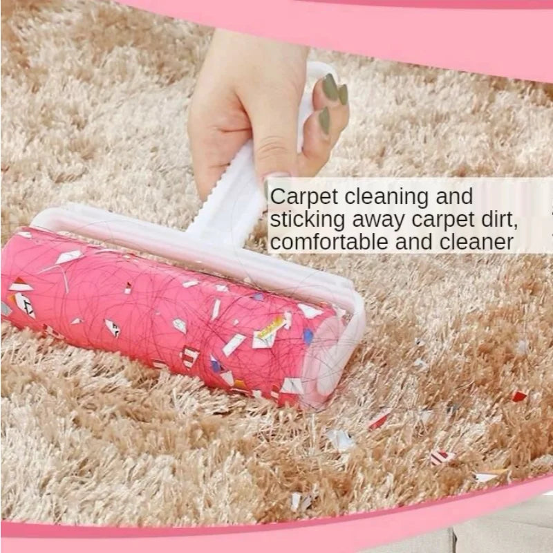 1pcs Cleaner Remover Pet Rubber Brush Home Accessory Sticking Brush Hair Picker Cleaning Reusable Roller Catcher Clothes Lint