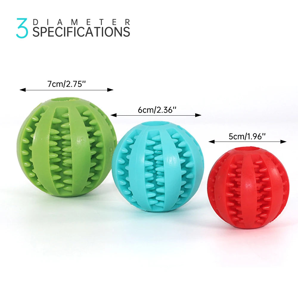 Dog Toys Treat Balls Interactive Hemp Rope Rubber Leaking Balls Small Large Dogs Chewing Bite Resistant Toys Pet Tooth Cleaning
