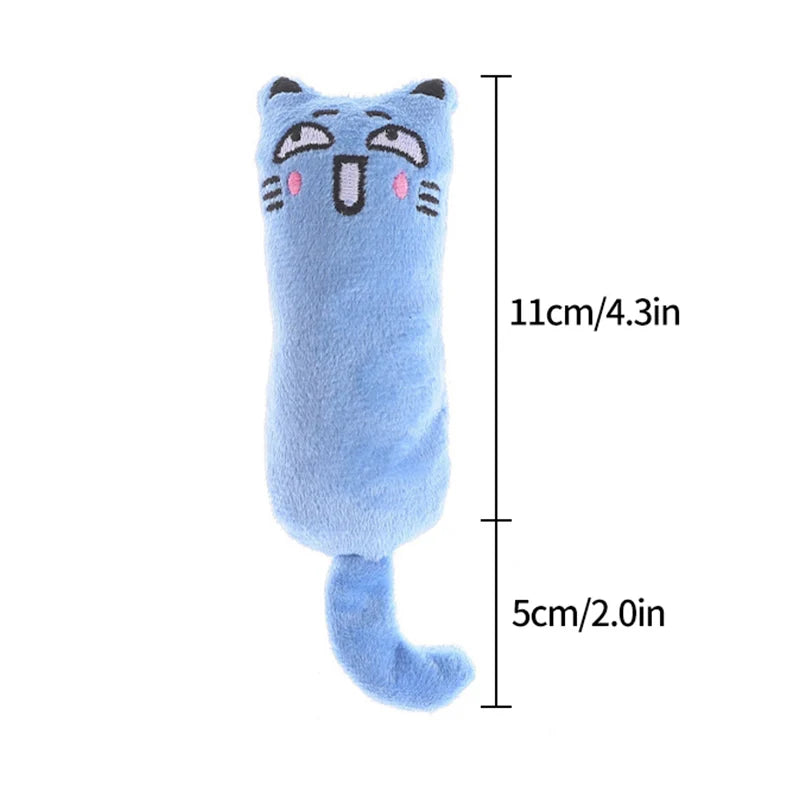 Rustle Sound Catnip Toy Cats Products For Pets Cute Cat Toys Kitten Teeth Grinding Cat Soft Plush Thumb Pillow Pet Accessories