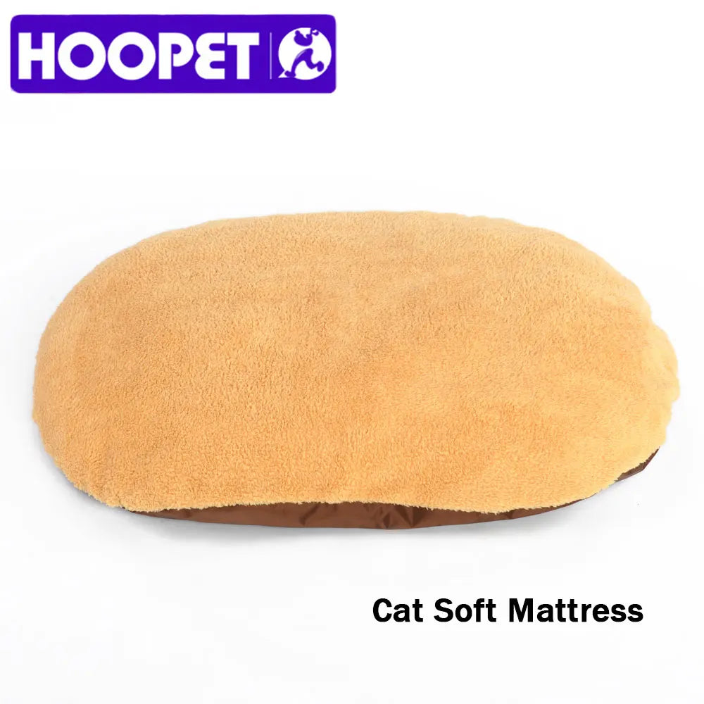 HOOPET Dog Cat Soft Mattress Pet Bed Cushion with Removable Design Washable Cover and Water-Resistant Base