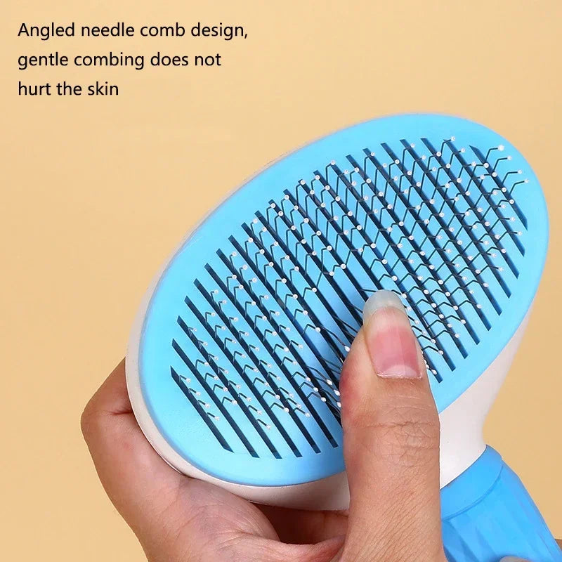 Pet Hair Remover Dog Brush Cat Comb Animal Grooming Tools Dogs Accessories Cats Supplies Stainless Steel Beauty Massage Combs