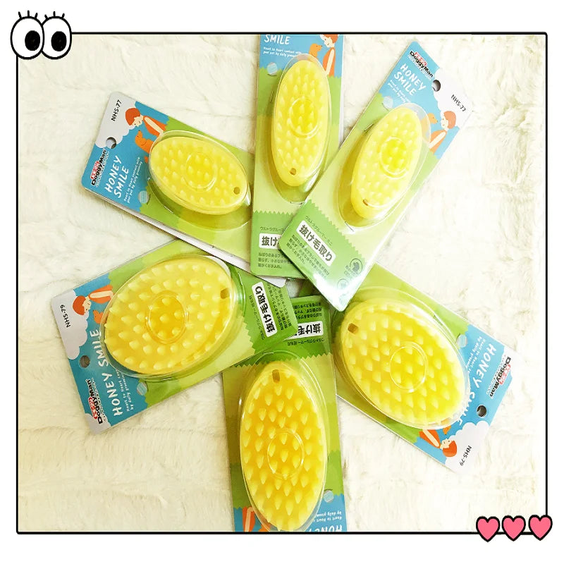 Pet Washer Dog Cat Massage Brush Comb Cleaner Puppy Wash Tools Soft Gentle Silicone Bristles Quickly Cleaing Brush Tools