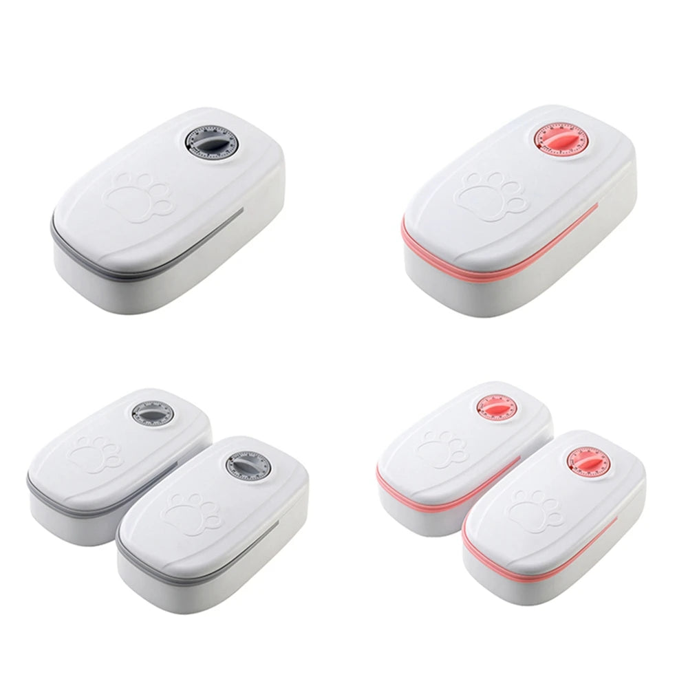 Automatic Pet Smart Timing Feeder Dog Cat Bowl Feeding Supplies Cats Food Dry and Wet Dispenser Pets Feeders Bowls Accessories