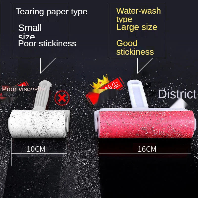 1pcs Cleaner Remover Pet Rubber Brush Home Accessory Sticking Brush Hair Picker Cleaning Reusable Roller Catcher Clothes Lint
