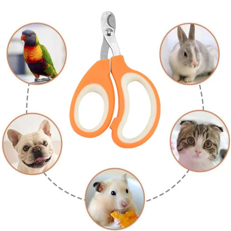 Cat Dog Nail Clippers Pet Nail Scissors Puppy Kitten Grooming Products Supplies Toe Claw Trimmer Nail Cutter