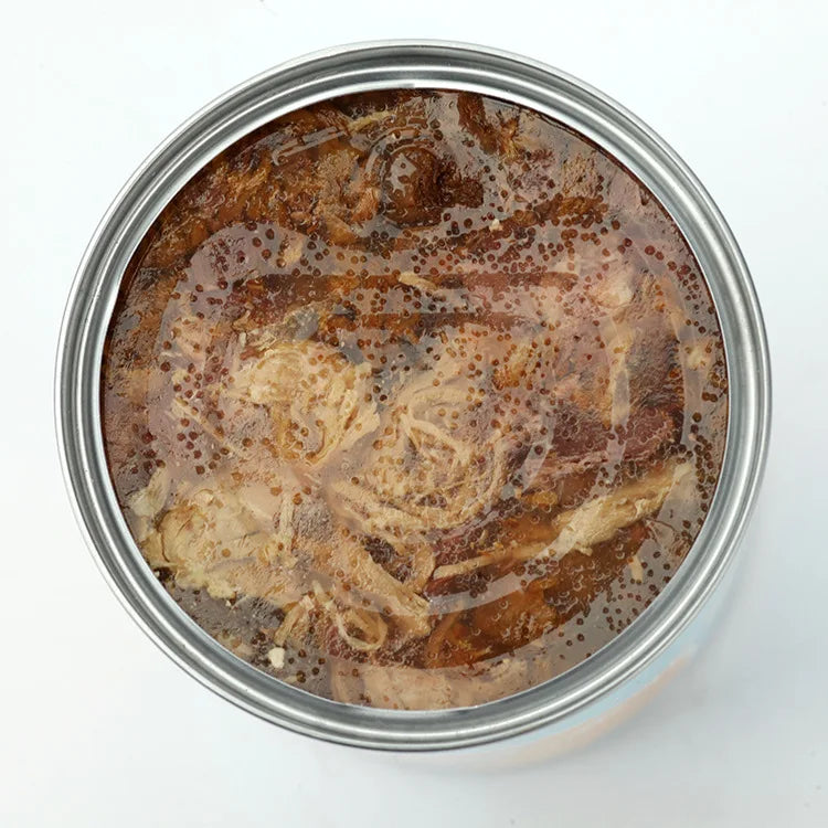 2023 New Cat Can Staple Food Can 375g Pet Cat Snack Tuna Kitten Adult Cat Nutritious Wet Food 4 Flavors Pet  Cat Accessories
