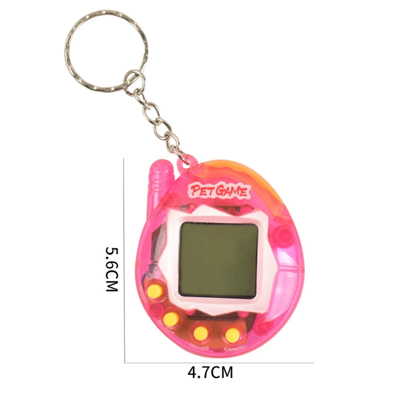 1/3pcs Transparent Electronic Pets Tamagotchi 90S Nostalgic 168 Pets In One Virtual Cyber Digital Pet Toys Pixel Funny Play Toys