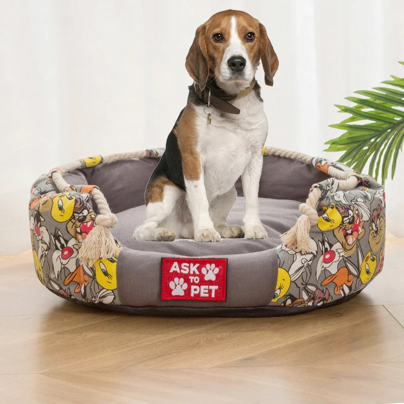 Thicken Dog Kennel Pet Bed For Dogs Cat House Dog Beds For Large Dogs Pets Products For Puppy Dog Cushion Mat Lounger Bench Sofa