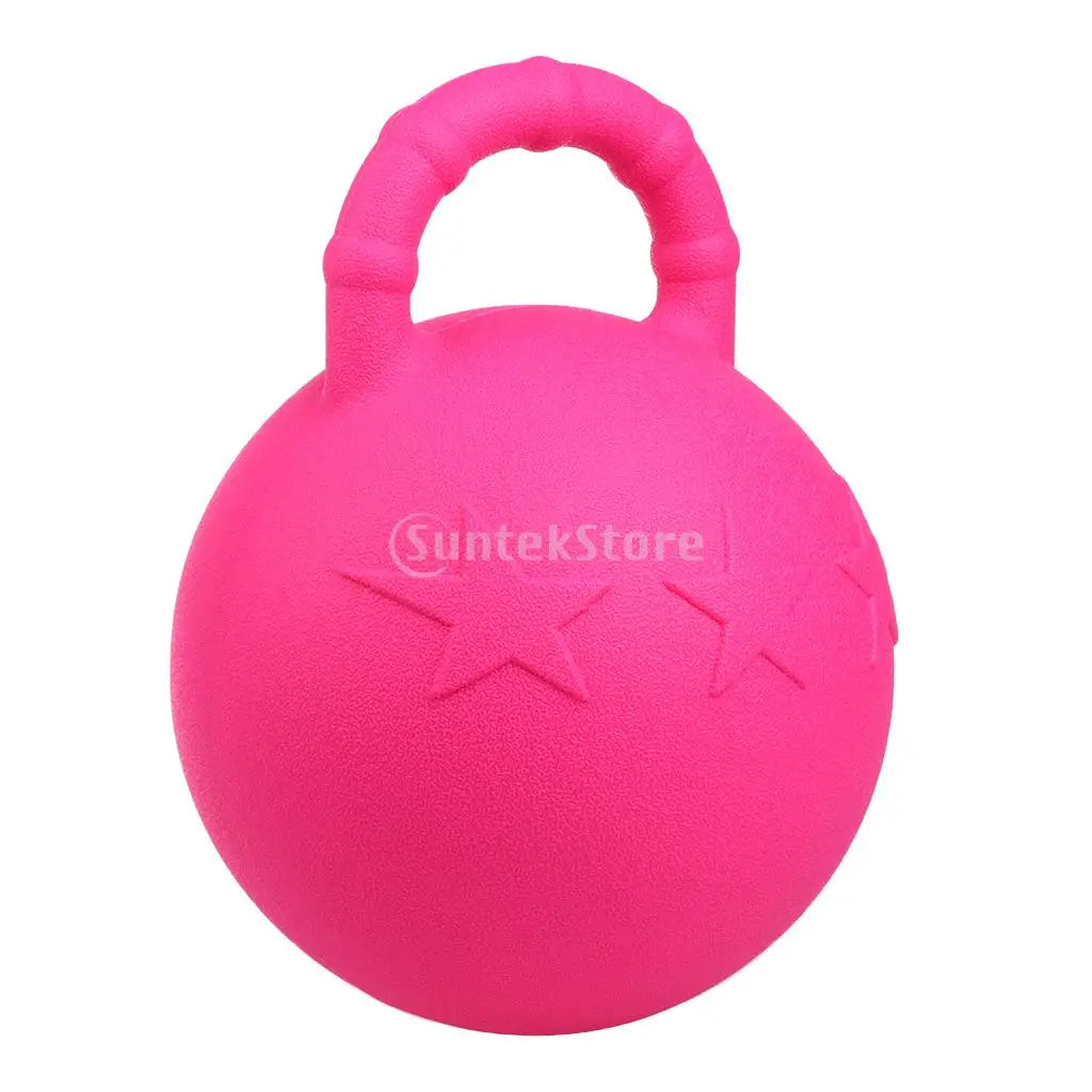 28/25cm Horse Rubber Chew balls Toy Game with Scented Horse Stable And Yard Toy Juggling Horse Treats Pet Joy Fun Accessory