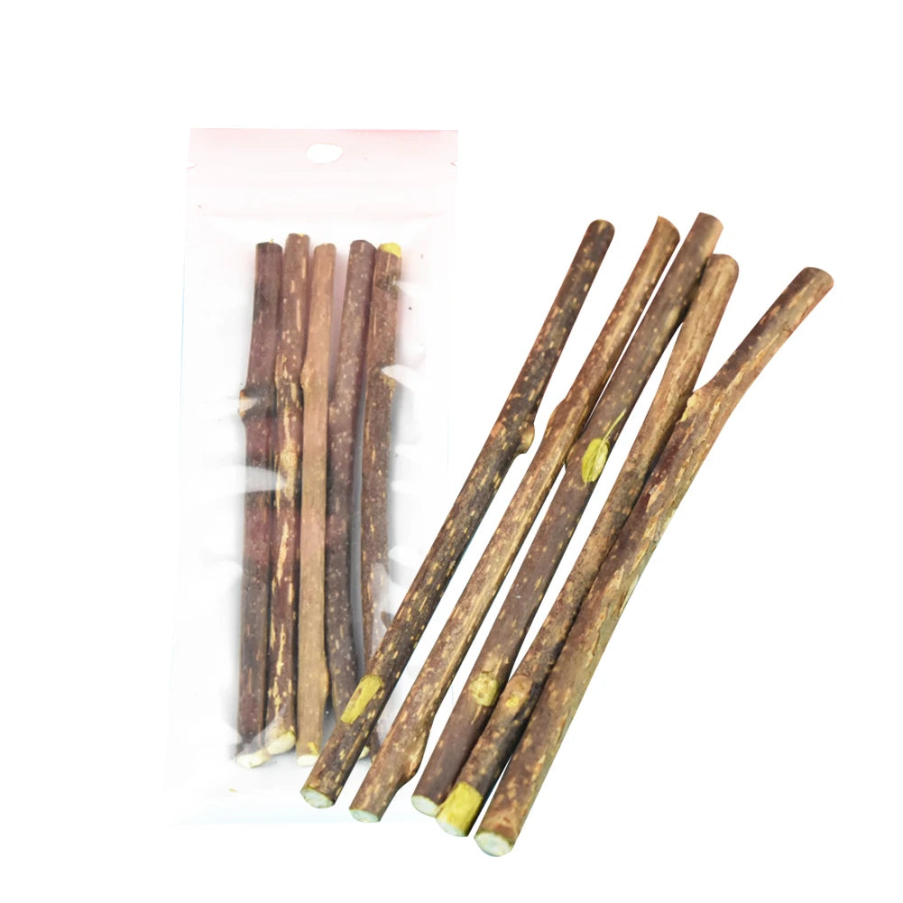 5PCS Natural Matatabi Cat Stick Mint Caught Bite Excited Rods Silvervine For Cat Teeth Cleaning Treating Pet Cat Products