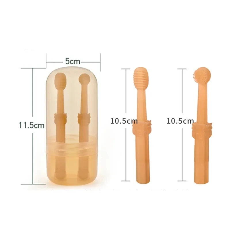Pet Teeth Whitening Dog Cat Silicone Soft Toothbrush Oral Care Puppy Toothbrush Toothpaste Pet Kit Teeth Cleaning Pet Supplies