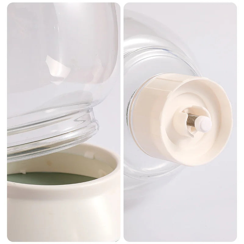 Pet Automatic Feeder Pet Water Dispenser Pet Dry Food Water Self Feeding Station Bowl For Indoor Cats Dogs Pet Supplies