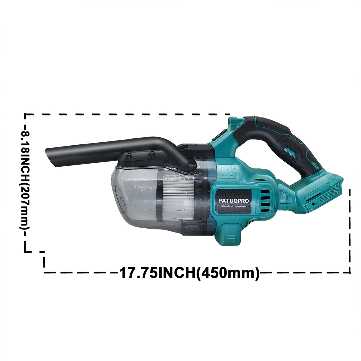 Cordless Handheld Vacuum Cleaner for Makita 18V Battery Portable for Hard Floor Carpet Car Pet Hair Cleaning