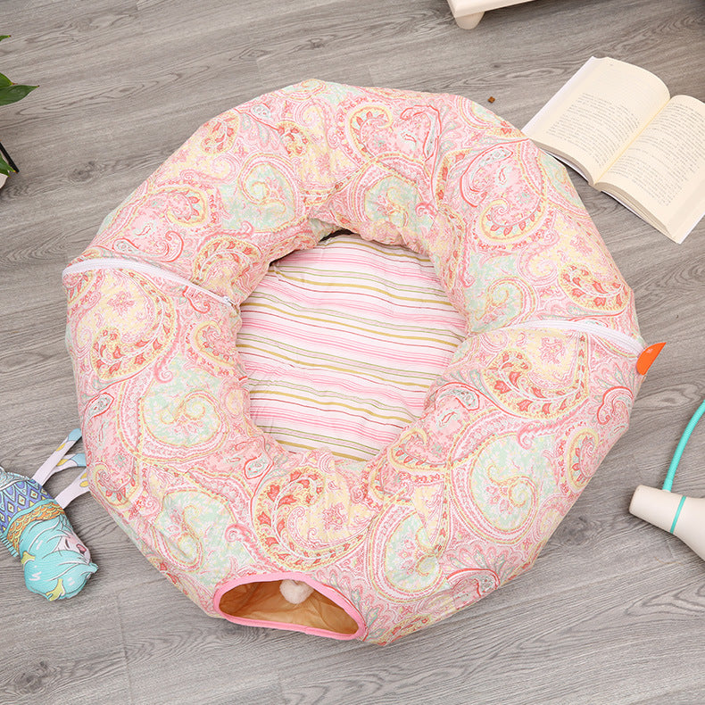 Cat, cat tunnel toy foldable cat, roll, dragon cat, cat, pet toy