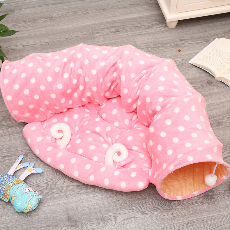 Cat, cat tunnel toy foldable cat, roll, dragon cat, cat, pet toy