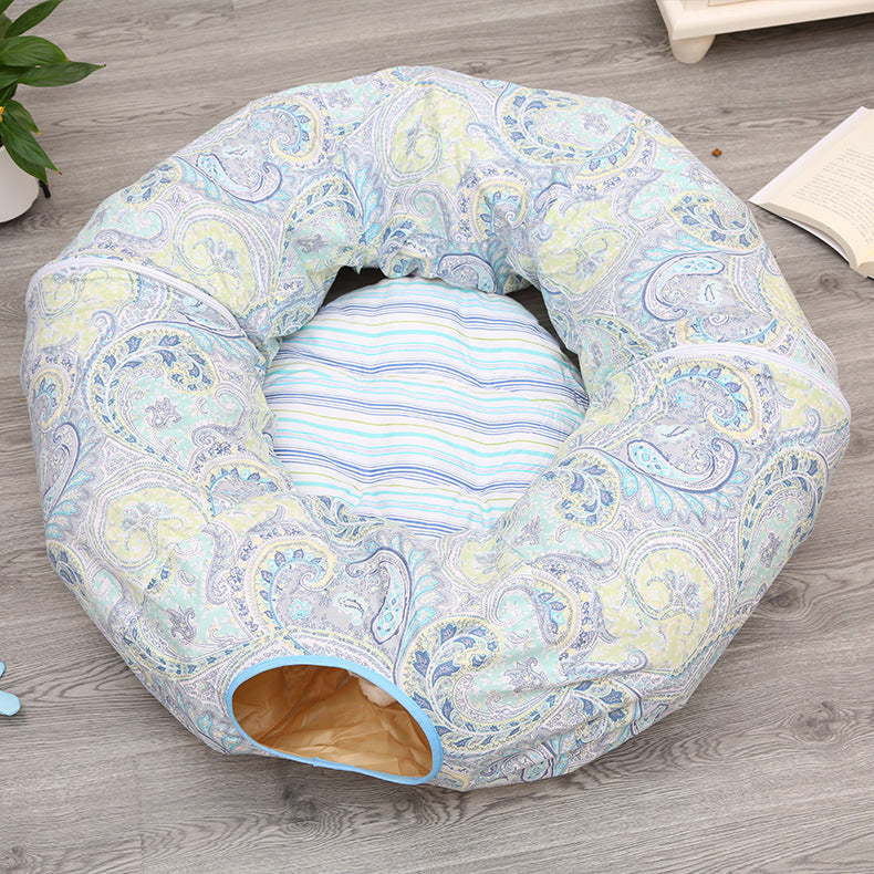 Cat, cat tunnel toy foldable cat, roll, dragon cat, cat, pet toy