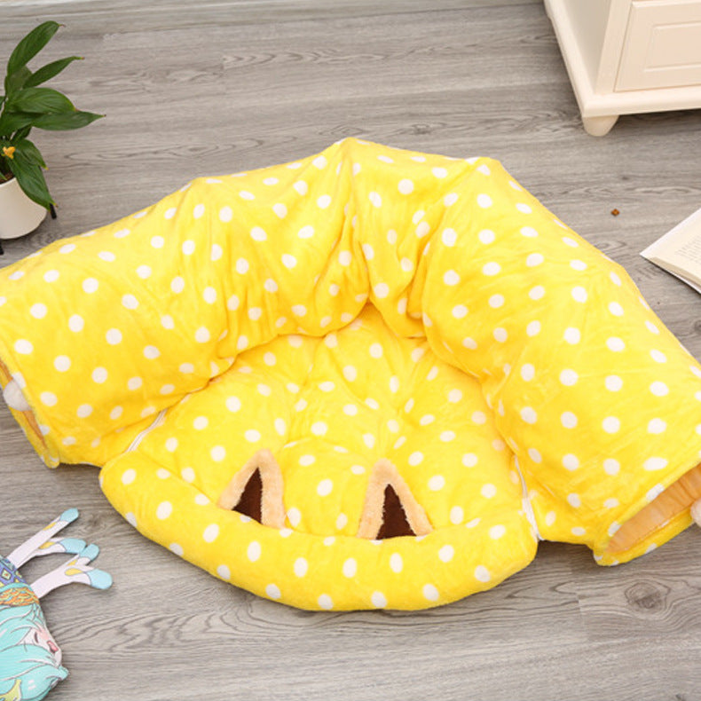 Cat, cat tunnel toy foldable cat, roll, dragon cat, cat, pet toy