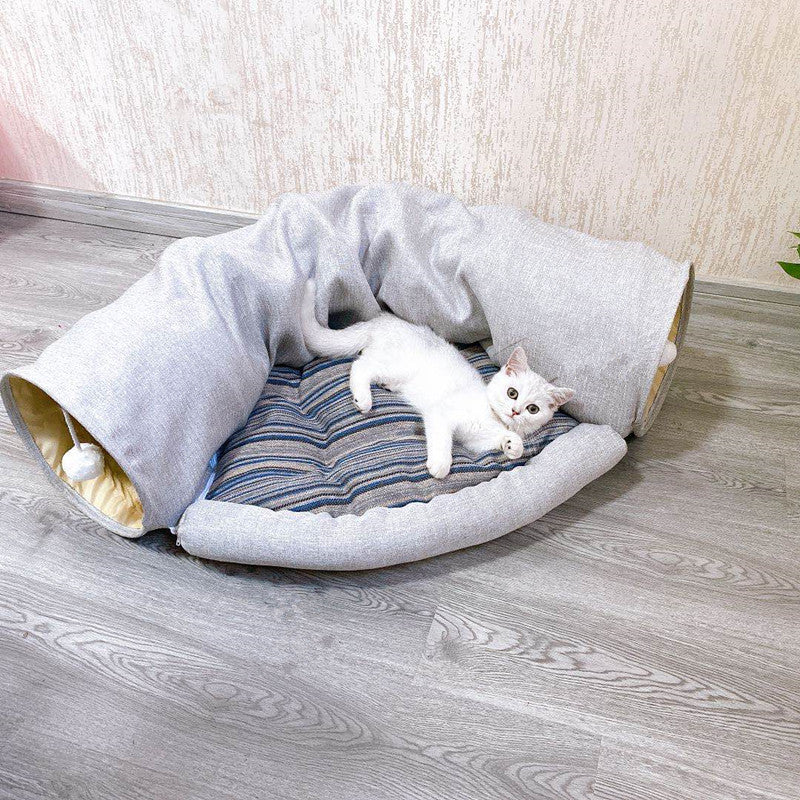 Cat, cat tunnel toy foldable cat, roll, dragon cat, cat, pet toy